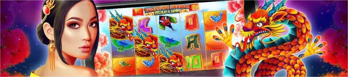 Play online slot machine Floating Dragon in Germany